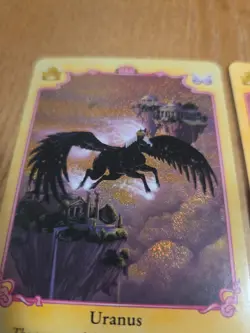 Bella Sara Royalty Herd Airistos Uranus Pegasus Foil and Common Trading Cards - Image 3