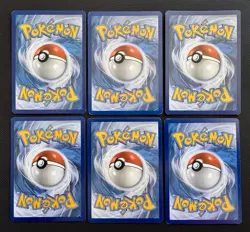 6x Skitty & Delcatty Pokemon Card Reverse Holo Foil Cute Cat Pokemon Cards - Image 2