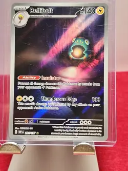 BELLIBOLT 201/197: OBF- OBSIDIAN FLAMES NM-M FULL ART RARE POKEMON CARD TCG CCG - Image 1