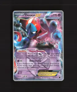 Deoxys EX 53/116 2014 World Championship Ultra Rare Pokemon Card MP - Image 1