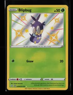 Blipbug SV007/SV122 Shiny Holo Rare Shining Fates: Shiny Vault Pokemon Card - Image 1
