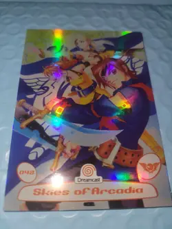 2025 Sega Dreamcast Trading Card Limited Run Foil SP Skies of Arcadia #042 - Image 2