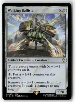 Walking Ballista Commander: Final Fantasy Surge Foil NM Magic - Image 1