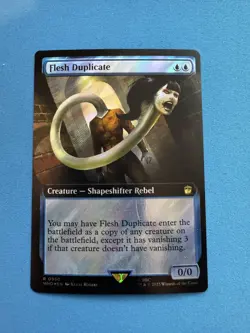 Flesh Duplicate (Extended Art) (Surge Foil) Universes Beyond: Doctor Who Foil NM - Image 1