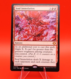Soul Immolation | 156 | Mythic | Regular | Lorwyn Eclipsed | MTG | Pack Fresh - Image 1