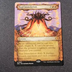 Magic the Gathering - Soul Immolation (Showcase) - Lorwyn Eclipsed (ECL) #321 - Image 1