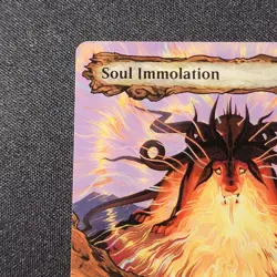 Magic the Gathering - Soul Immolation (Showcase) - Lorwyn Eclipsed (ECL) #321 - Image 3