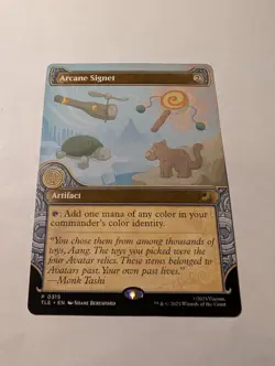 Arcane Signet (Showcase) (315) - Avatar: The Last Airbender: Eternal-Legal (TLE) - Image 1