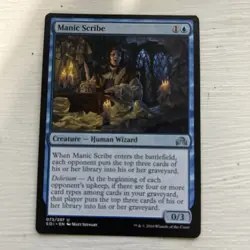 Manic Scribe - Shadows over Innistrad - Magic the Gathering MTG LP - Image 1