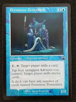 MTG Persistent Petitioners - Foil - Retro Frame Commander NM/Never Played - Image 2