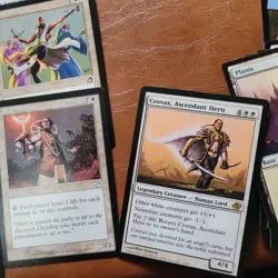 ***Crovax, Ascendant Hero CLERICS'*** Tribal Custom COMMANDER MAGIC DECK MTG Fun - Image 1