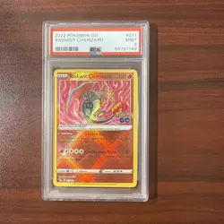 2022 Pokemon Go Radiant Charizard #011 PSA 9 MINT - Image 1