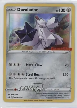 Duraludon (GameStop Var) Pokemon Sword & Shield Black Star Promo #SWSH028 - Image 1