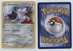 Duraludon (GameStop Var) Pokemon Sword & Shield Black Star Promo #SWSH028 - Image 3