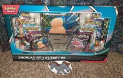 NEW POKEMON TCG SNORLAX EX & BLISSEY EX SPECIAL COLLECTION BOX LOT OF 4 - Image 1