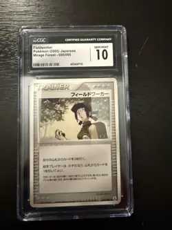 Pokemon TCG Fieldworker Mirage Forest Japanese CGC 10 Gem Mint - Image 1