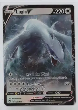 Lugia V Pokemon Sword & Shield Silver Tempest #138 - Image 1