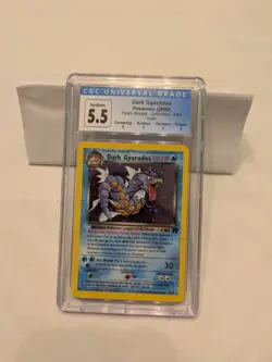 Pokemon 2000 Team Rocket Dark Gyarados Holo 8/82 CGC GRADED + Sub Grades WOTC - Image 2