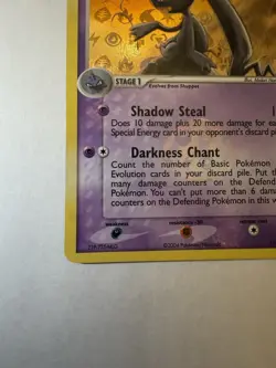 Pokemon TCG Banette EX Hidden Legends Reverse Holo Rare 1/101 2004 70 HP - Image 3