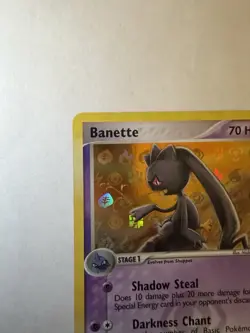 Pokemon TCG Banette EX Hidden Legends Reverse Holo Rare 1/101 2004 70 HP - Image 4