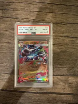 Pokemon Mega Charizard X ex 013/080 M2: Inferno X Holo Double Rare JP PSA 10 - Image 1