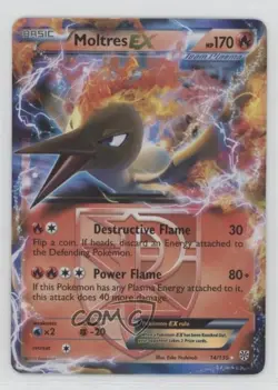 Moltres EX Pokemon Black & White Plasma Storm #14 - Image 1