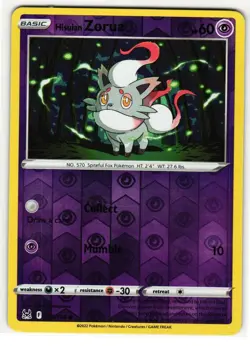 HISUIAN ZORUA 075/196 LOST ORIGIN ENGLISH POKEMON TCG - Image 1