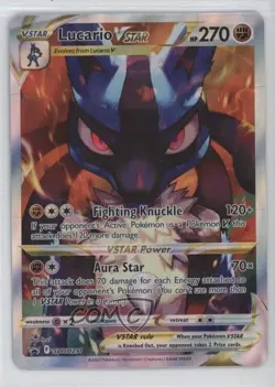 Lucario VSTAR Pokemon Sword & Shield Black Star Promo #SWSH291 - Image 1