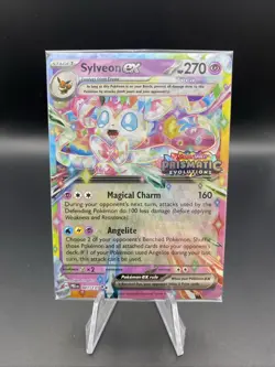 Stamped Sylveon ex 041/131 Pokemon Prismatic Evolution Surprise Box *SEALED* - Image 1