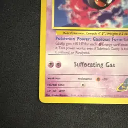 Wizards of the Coast Pokemon Sabrina's Gastly Gym 97/132 Common 40HP Psychic - Image 3