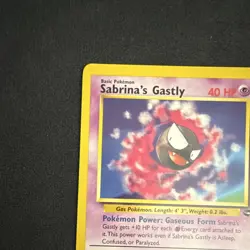 Wizards of the Coast Pokemon Sabrina's Gastly Gym 97/132 Common 40HP Psychic - Image 4