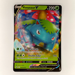 MISCUT VENUSAUR V SWSH100 BLACK STAR PROMO SWORD & SHIELD MP POKEMON - Image 1