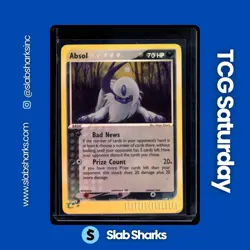 2003 POKEMON EX DRAGON #1/97 ABSOL HOLO - Image 1