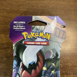 Pokemon Sun & Moon Unified Minds Sleeved Booster Pack Darkrai Umbreon Art New - Image 2