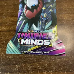 Pokemon Sun & Moon Unified Minds Sleeved Booster Pack Darkrai Umbreon Art New - Image 3