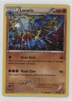 Lucario Pokemon XY Black Star Promo #XY140 - Image 1
