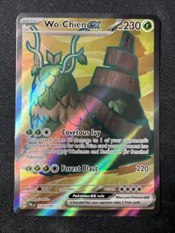 Wo-Chien ex - 232/193 - Full Art Ultra Rare - Paldea Evolved Pokemon TCG - Image 1
