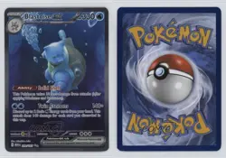 Blastoise ex Special Illustration Rare Pokemon Scarlet & Violet 151 MEW #200 - Image 3