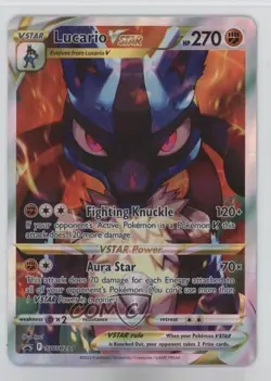 Lucario VSTAR Pokemon Sword & Shield Black Star Promo #SWSH291 - Image 1