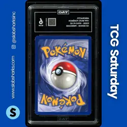 1999 POKEMON FOSSIL 1ST EDITION PRERELEASE #1/62 AERODACTYL TAG 6 - Image 2
