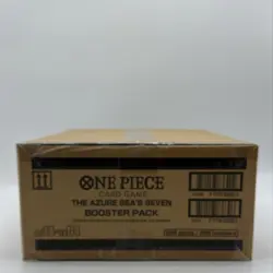 One Piece OP14-EB04 The Azure Sea's Seven English 12 Booster Box Case Sealed - Image 3