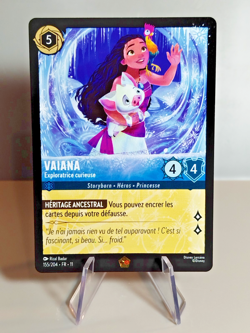 LORCANA FR - Chapitre 11 155/204 Vaiana - Legendaire non Foil Neuf - Image 1