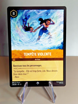 LORCANA FR - Chapitre 11 28/204 Tempete violente - Super Rare Neuf - Image 1