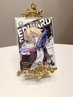 Union Arena 1st Anniversary Edward Elric GOLD Promo Card UEPR/FMA-1-039 English - Image 2