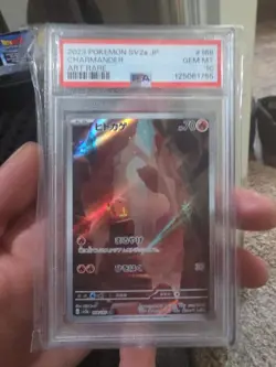 Charmander 168/165 Sv2a: Pokemon Card 151 Holo (Japanese) - Image 1