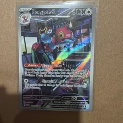 Pokemon Card - Porygon-Z Paradox Rift 214/182 Holo Illustration Rare - Image 1