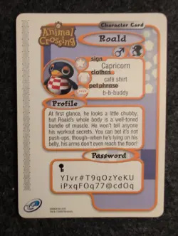 Animal Crossing Roald #115 e-Reader Card - LP - Image 2