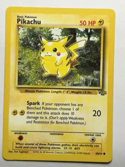 Pikachu Jungle 60/64 MP-LP Pokemon Card - Image 1