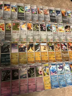 Pokemon Lot 90 Reverse Holo Cards Near Complete Prismatic Evolutions Master Set - Image 4