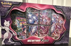 Pokemon Mewtwo V-Union Special Edition Collection Box 4 Promo Cards English 2021 - Image 1